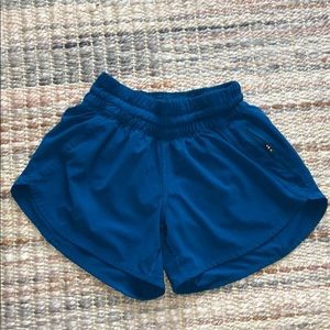 LULULEMON blue shorts